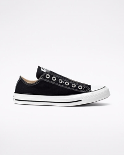 Converse Chuck Taylor All Star Férfi Slip On Fekete/Fehér | IOPLYBA-HU